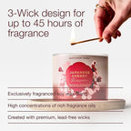 Bath & Body Works Japanese Cherry Blossom 3-Wick Candle - Image 5