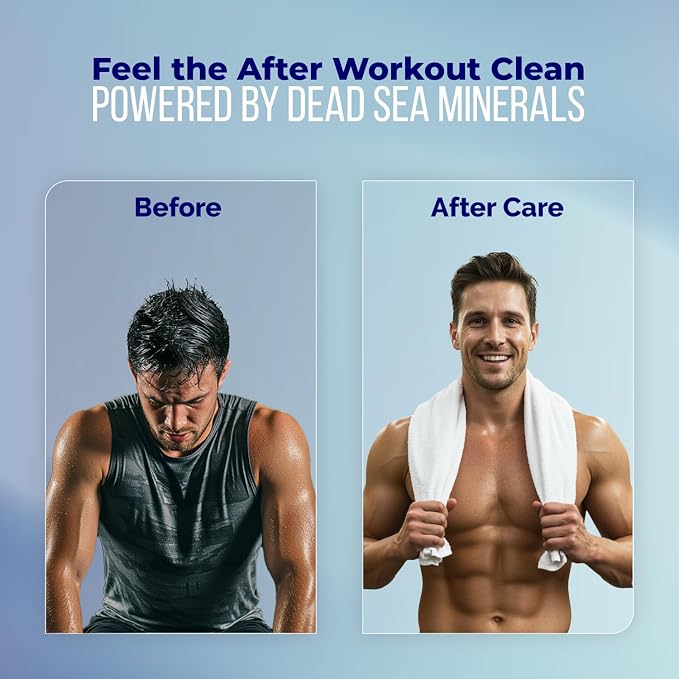 Dead Sea Collection Mens Body Wash 3 in 1 – TOP 10 ACTIVE Body Wash - Image 7