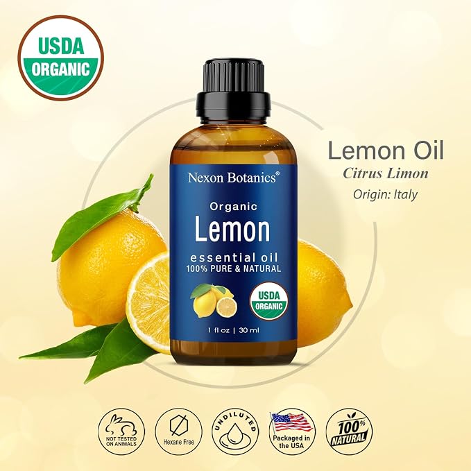 Organic Lemon Essential Oil 30 ml - Image 2