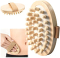 2 PCS Meridian Massage Brushes, Wood Therapy Massage Tools by Zrpot