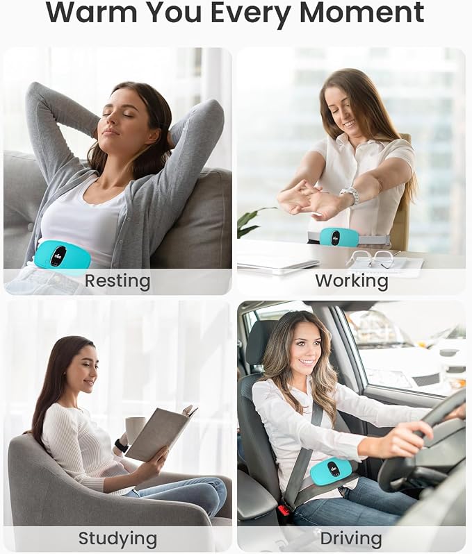 iDOO Heating Pad for Period Cramps, FSA Eligible Items Only List, Portable - Image 7