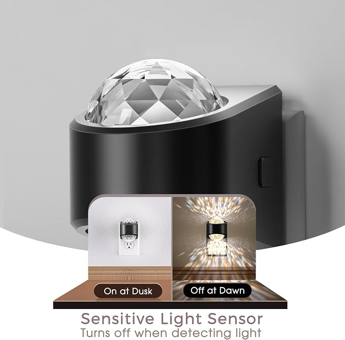 Night Light, Night Lights Plug into Wall, LED Projector Night Light, Soft White - Image 5