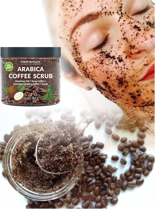 First Botany Cosmeceuticals, 100% Natural Arabica Coffee Scrub - Image 3