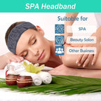 Microfiber Spa Headband 3-Pack, Soft Terry Cloth Headband - Image 7
