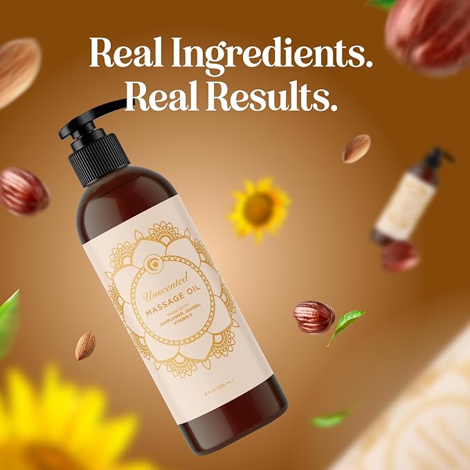 Unscented Massage Oil for Massage Therapy - Image 9