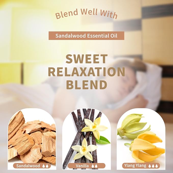 EUQEE Sandalwood Essential Oil Sandalwood Oil Oil - Image 8
