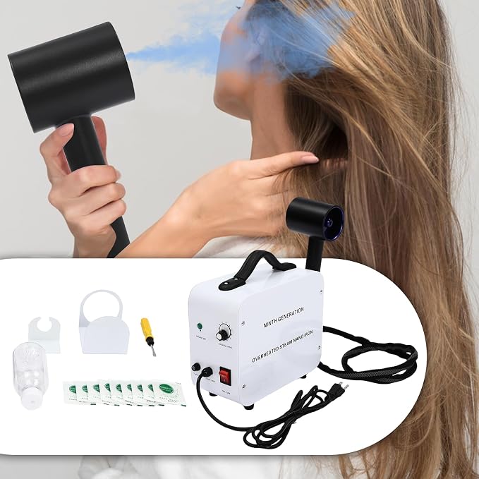 Nano Hair Steamer Spray Machine, 1300W Multifunctional Nano Steam Gun, - Image 3