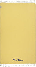 Personalized Beach Towel | Cotton Beach Towels, Sand Free, Highly Absorbent by LA%60HAMMAMFINELIVING