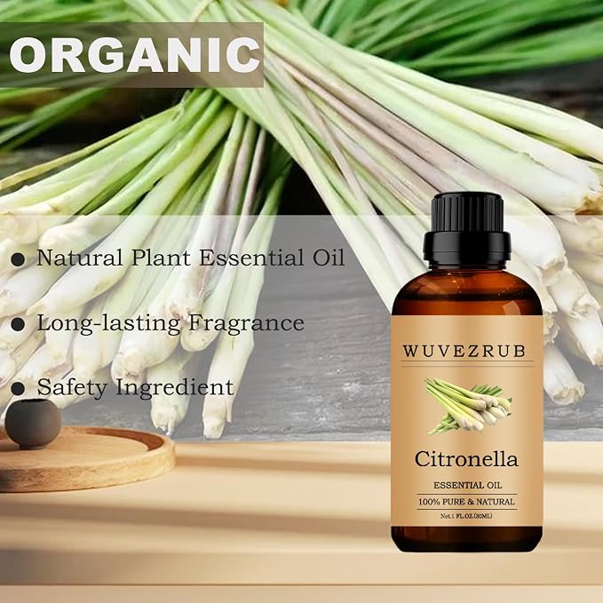Citronella Essential Oils, 30ML Pure and Natural Essential Oil - Image 2