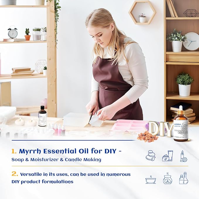 HIQILI 100ML Myrrh Essential Oil - Image 4
