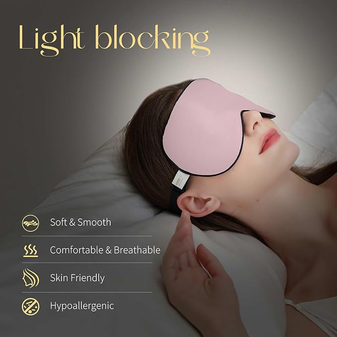 ZIMASILK 100% Mulberry Silk Sleep Mask - Image 2