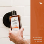 Cremo Body Wash for Men, Rich-Lathering Spice & Black Vanilla, 16 Fl Oz - Image 5