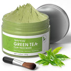SHVYOG Green Tea Face Mask, Antioxidant Green Tea Clay Mask by SHVYOG