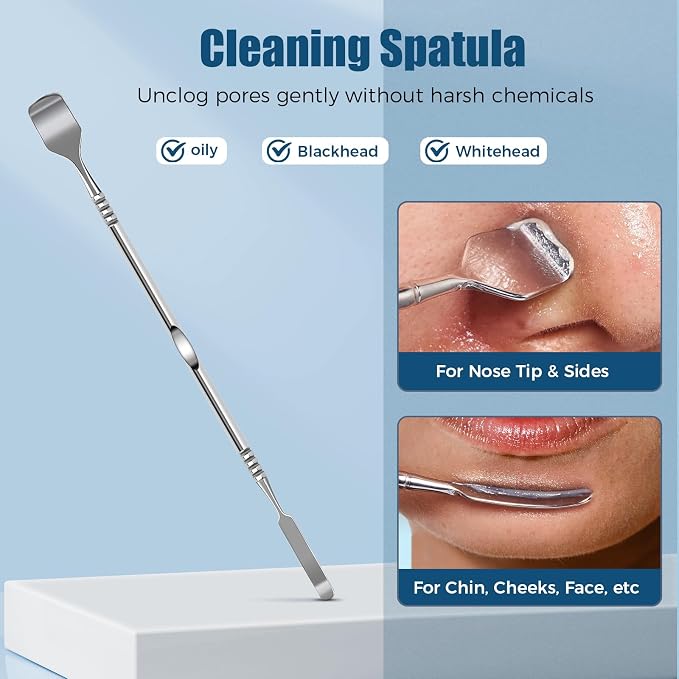 Blackhead Remover Tool Kit, Skin Scraper - Image 3
