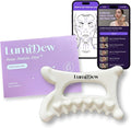 Ceramic Guasha Tool for Face & Body by LumiDew