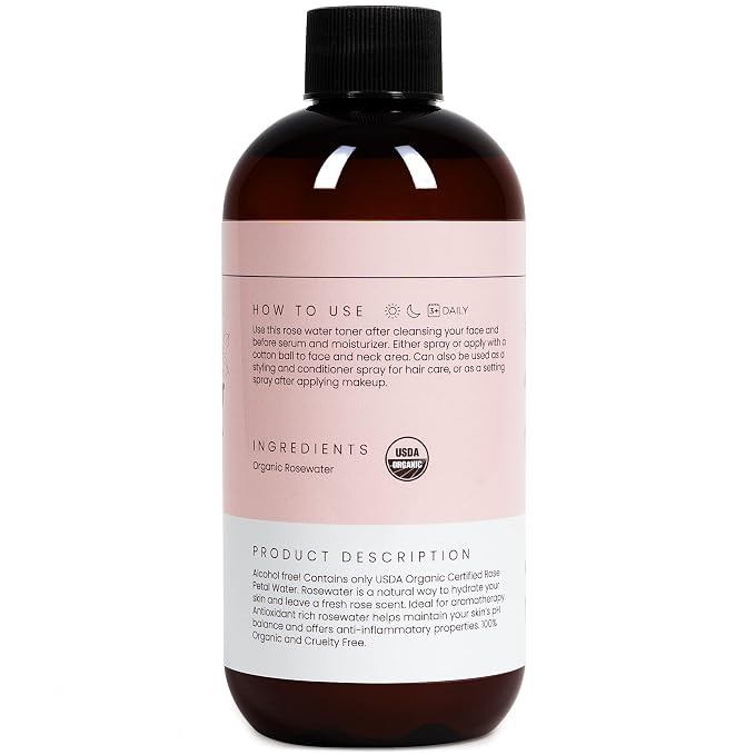 Rose Water Spray for Face & Hair - Image 2