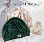 3Pcs Hair Bonnets For Sleeping Satin Bonnet For Women Silk Bonnets Womens Curly - Image 2