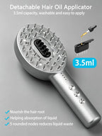 3-in-1 Electric Scalp Massager Brush, Vibrating Scalp Massager Comb - Image 6