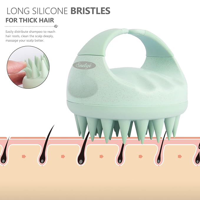 Sndyi Scalp Massager Shampoo Brush, Scalp Scrubber - Image 3