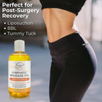 Lymphatic Massage Oil for Massage Therapy | 100% Natural Lymphatic Drainage Oil - Image 6