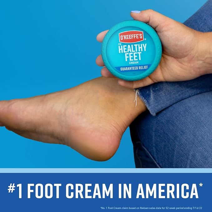 O'Keeffe's for Healthy Feet Foot Cream; Guaranteed Relief for Extremely Dry; - Image 4