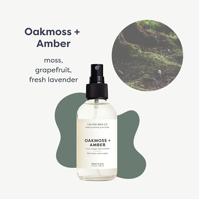 Oakmoss & Amber Room Spray, 4 fl oz - Image 2