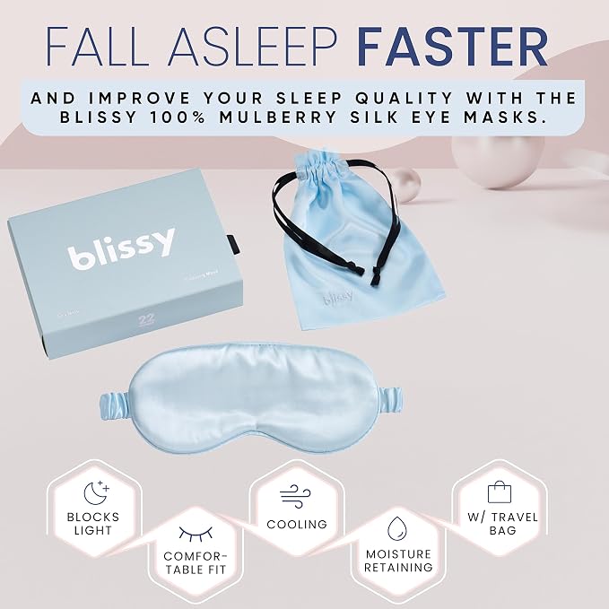 Blissy Silk Sleep Mask - Image 4