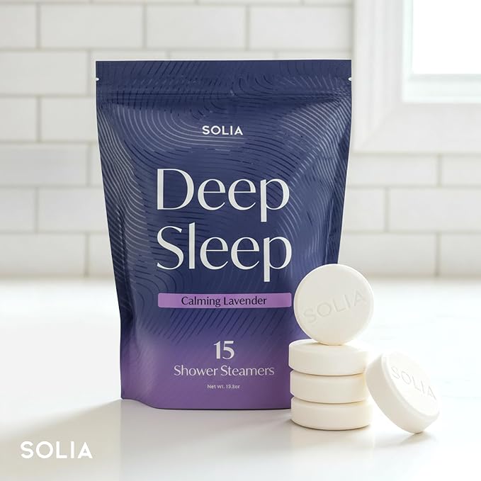 Solia Lavender Shower Steamers Aromatherapy 15-Pack - Image 8