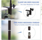 Deck Bird Feeding Station | Premium Multi Feeder Hanging Kit - Image 7