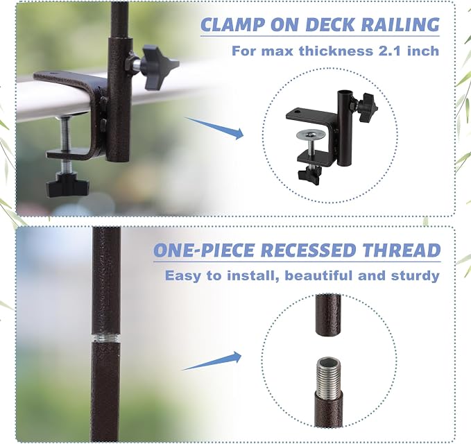 Deck Bird Feeding Station | Premium Multi Feeder Hanging Kit - Image 7