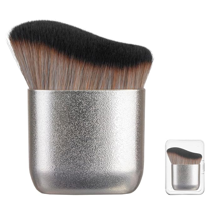 Self Tanner Brush for Face and Body, Kabuki Foundation Brush for Flawless Leg by TonghaiQJKLWV