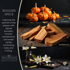 Manly Indulgence Rugged Spice Scented Candles - Image 2