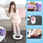 Foot Spa Bath Massager with Heat Bubbles and Vibration Massage and Jets - Image 4