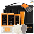 Body & Earth Gift Baskets for Men Bath Set Citrus Scented Bath and Body Gift Set by BODYEARTH
