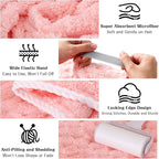 3 Pack Large Microfiber Hair Towels - Image 3