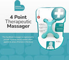 BioSwiss Handheld Full Body Massager, 4-Leg Pressure Point Massage Tool - Image 2