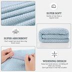 BEoffer 2 Pack Microfiber Hair Towel - Image 2