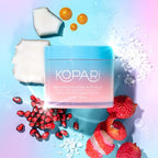 Kopari Pink Glow Exfoliating Body Polish, AHA Vegan Body Scrub - Image 3