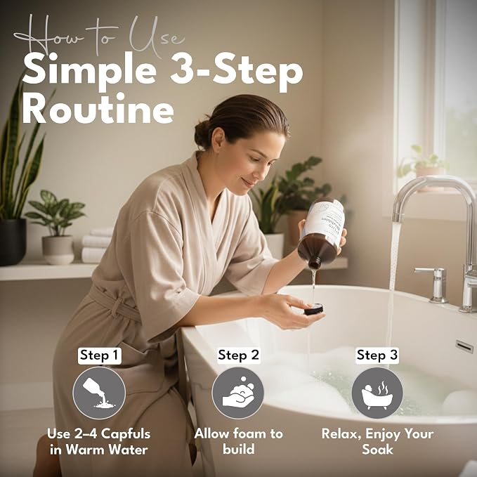 Luxury Unscented Foaming Bath - Image 4
