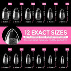 UNA GELLA Almond Nail Tips - Image 8
