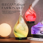 Porseme 280ml Essential Oil Diffuser Glass Color Changing Aroma Air Diffusers - Image 4