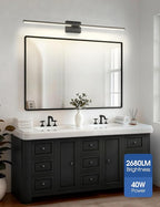 VOLISUN Bathroom Vanity Light 48 inch, 5CCT Dimmable, 40W LED Bathroom Light - Image 2