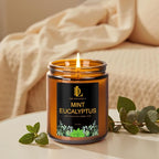 Mint Eucalyptus Candles, Mint Eucalyptus Scented Candle, Mother's Day Candle - Image 5