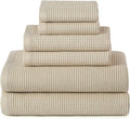 ecolook 6-Piece Towel Set, 100% Cotton, 31“x63” | 2 Bath Sheets, 2 Hand Towels by Unknown