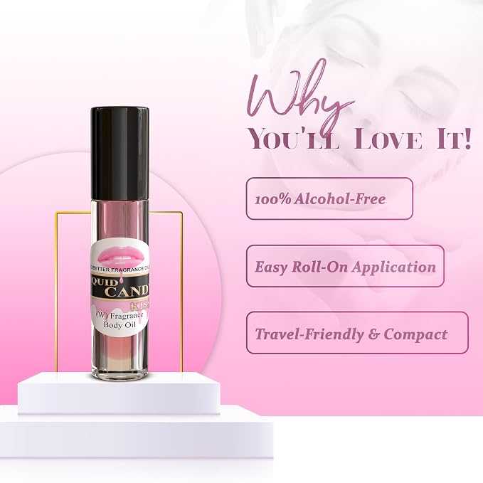 MOBETTER FRAGRANCE OILS Liquid Candy Kiss Women Perfume Body Oil - Image 4