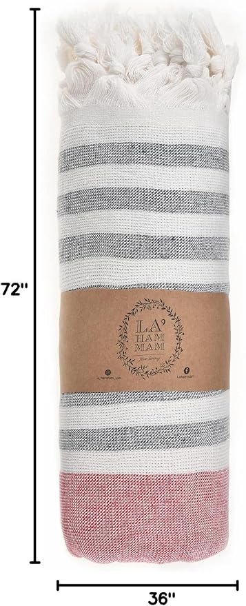 Beach Towel | Cotton Beach Towels, Sand Free, Highly Absorbent, Quick Dry - Image 8