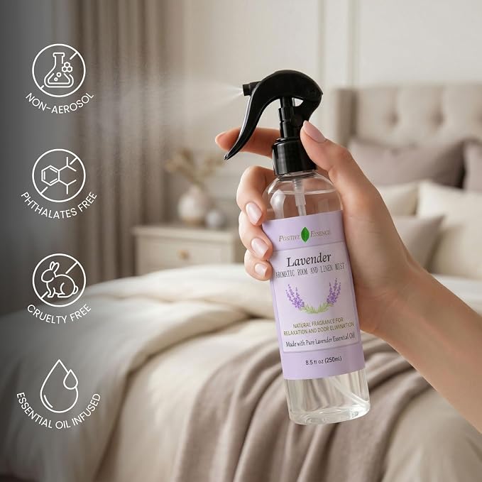 Lavender Pillow Spray – Natural Linen Mist - Image 2