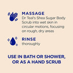 Dr Teal's Shea Sugar Body Scrub, Citrus - Image 5