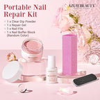 AZUREBEAUTY Nail Repair Kit for Broken Cracked Split Weak Nails, Emergency Easy - Image 7