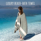 Turkish Beach Towel Oversized Clearance XL 40x71- Sand Free - Image 2